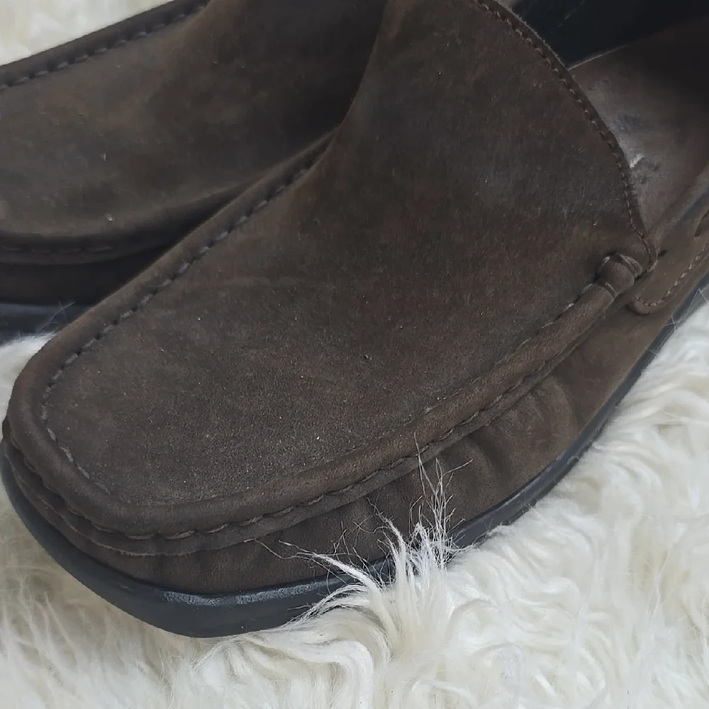 L.L. Bean Brown Suede Loafers Classic Slip-Ons